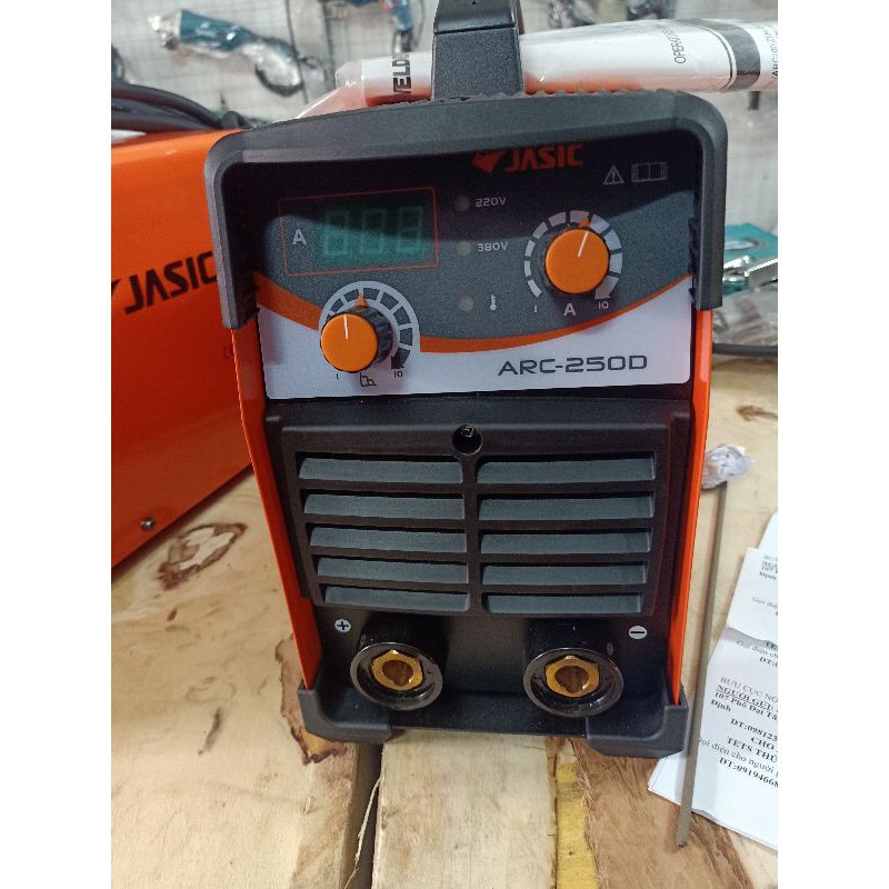 Máy hàn que Jasic ARC 250D cam kết chính hãng