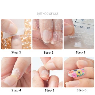 Miếng Dán Móng Silicon Hai Mặt Onni Nails Chuyên Dùng