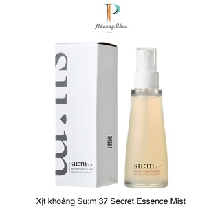 Xịt Khoáng Nước Thần Dưỡng Da Su:m37 Secret Essence Mist Giảm Nếp Nhăn, Ngăn Ngừa Lão Hóa Và Đều Màu Da  60ml