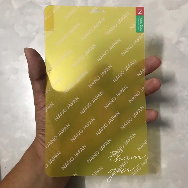 Kính cường lực dẻo nano Samsung Galaxy Tab A plus 8&quot; (8 inch) SPen (2019) (mã p205)