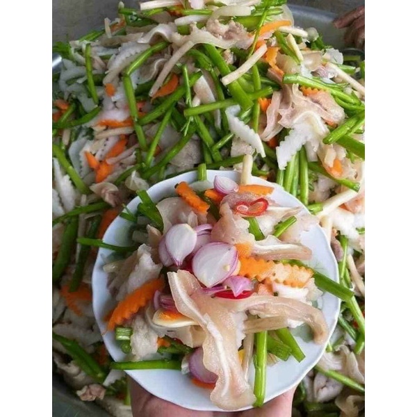 Tai heo, củ hủ dừa ngâm chua ngọt nhà làm  89