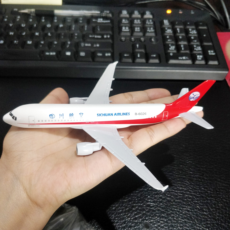 Mô hình máy bay Airbus 320 A320 16CM bằng hợp kim