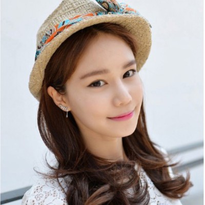 Khuyên tai bạc Ý s925 lá đá thả E0629 - AROCH Jewelry