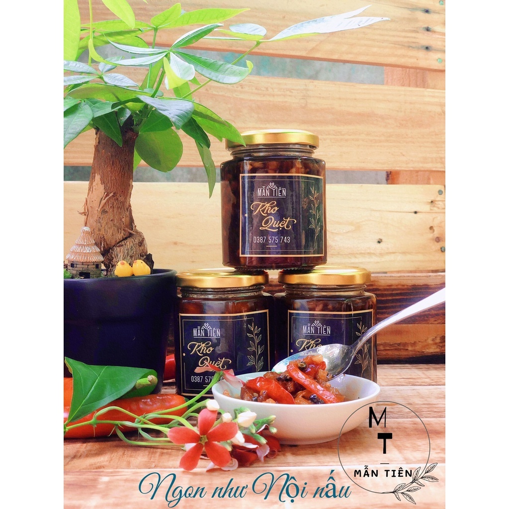 Kho quẹt ba rọi ,tôm khô mẫn tiên 200gr hũ thủy tinh tiện lợi ( chấm rau củ, cơm cháy...)