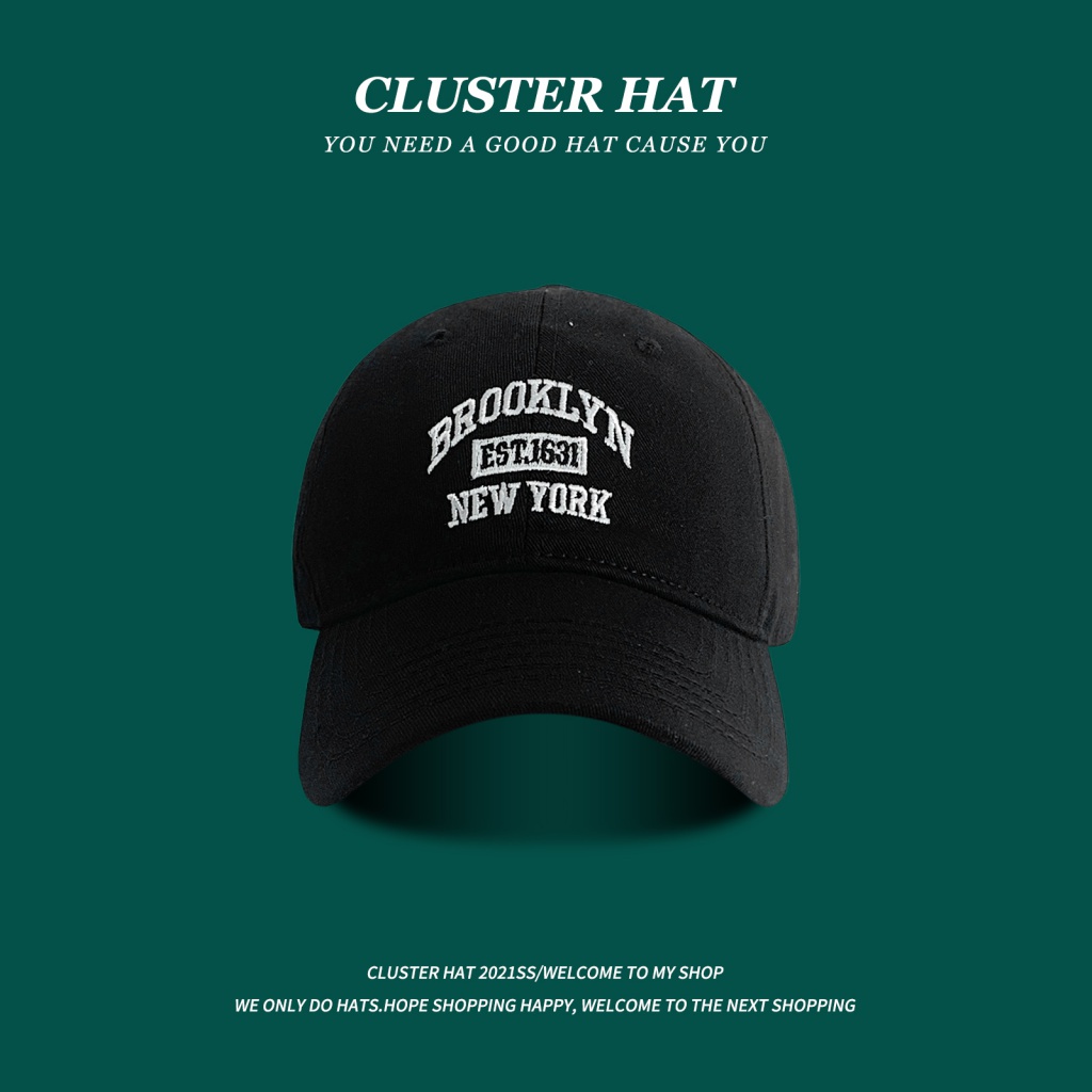 Mũ Lưỡi Trai Thêu Chữ Phong Cách Hàn Cá Tính Cho Nữ