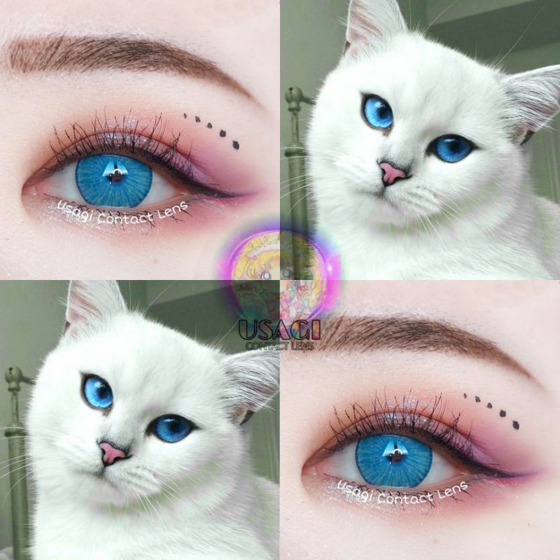 New York Blue Lens Cosplay(Usagi Contact Lens)