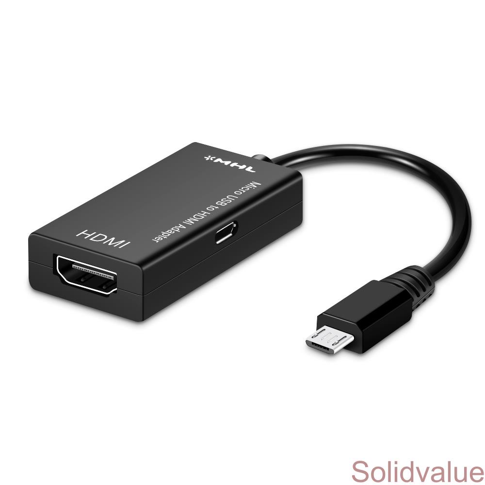 Mini Micro USB 2 0 MHL To HDMI Cable HD 1080P For Android Samsung HTC LG Android HDMI Converter