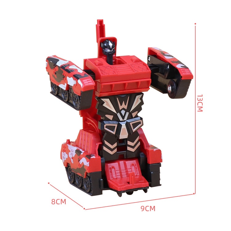 Đồ Chơi Trẻ Em Xe Tăng Mô Hình Biến Hóa Robot Dành Cho Bé