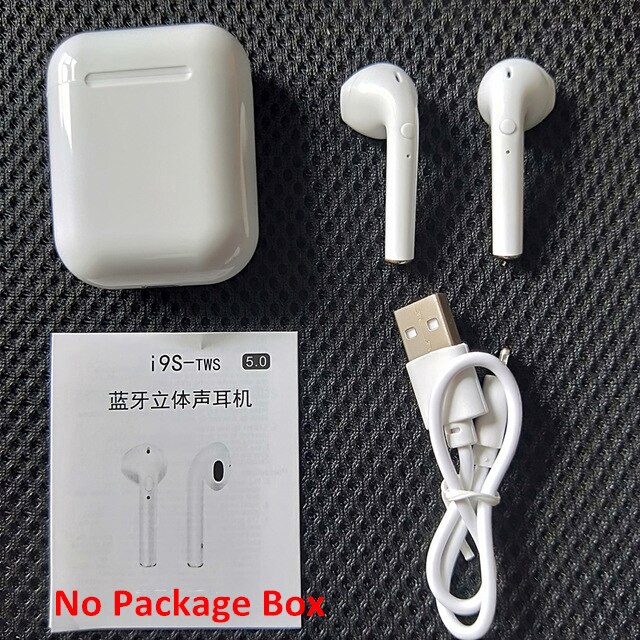 Tai nghe không dây bluetooth 5.0 nhét tai i9s TWS âm thanh trầm nổi cao cấp dành cho iPhone Android Xiaomi