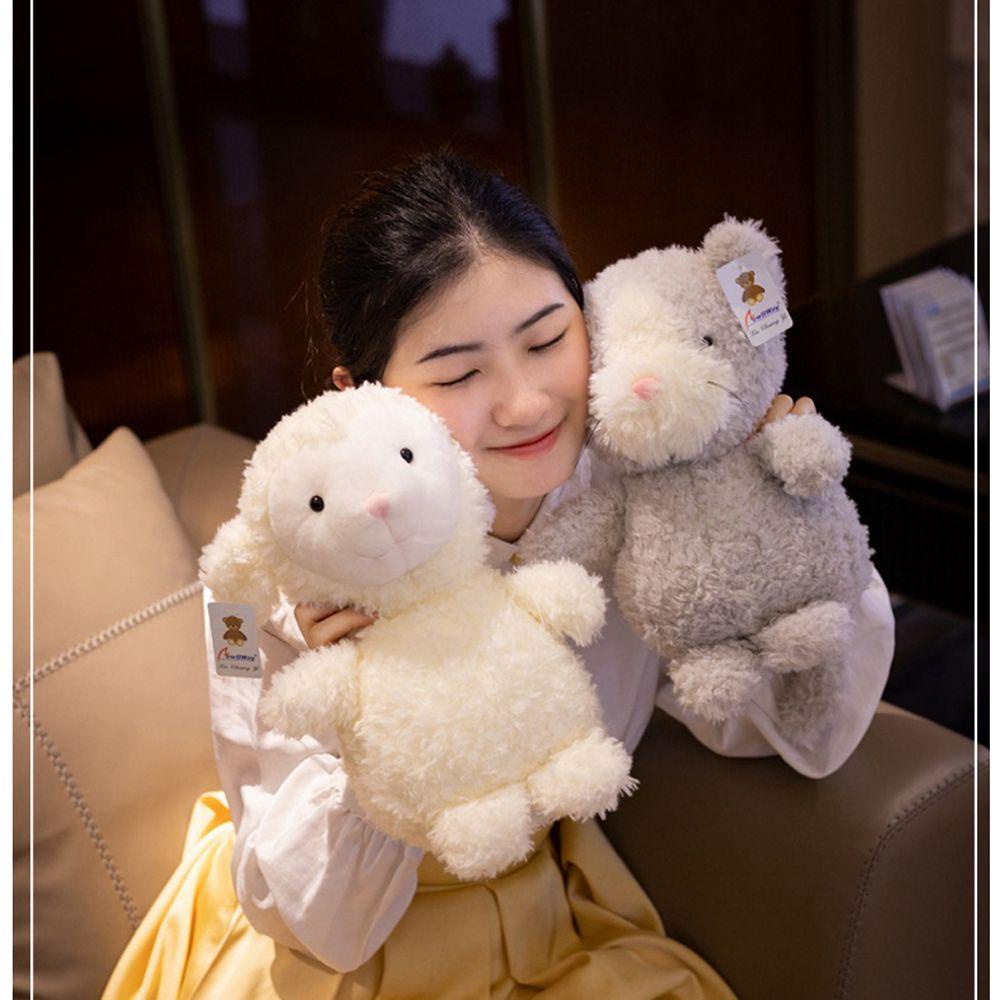 JARRED Cừu Nhồi Bông Mềm Mại 20cm Trang Trí Chìa Khóa