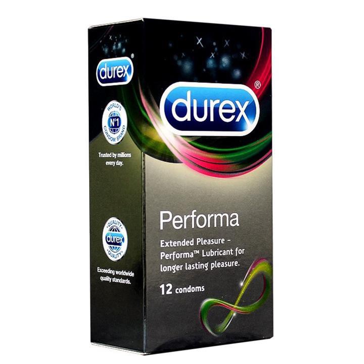 Bộ 3 Bao Cao Su Durex Performa Tặng ngay 3 BCS 6 bi Xmen Siêu Hot