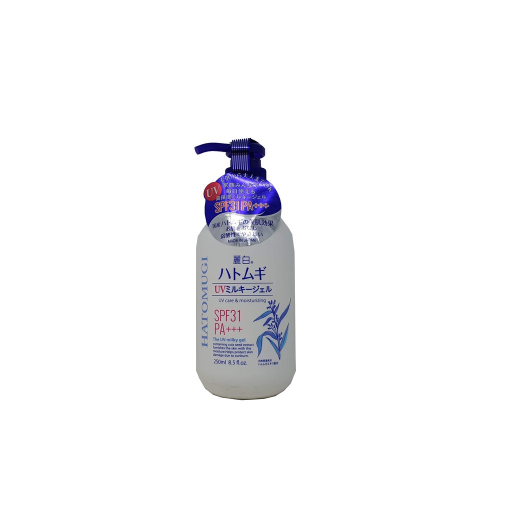 Sữa Dưỡng Thể Chống Nắng Hatomugi SPF31 PA+++ Nhật Bản 250ml Hàng Nội Địa Nhật | BigBuy360 - bigbuy360.vn