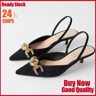 Giày nữ đế thấp mũi nhọn thời trang thanh lịch sáng tạo 2020