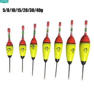 Letter 5g 8g 10g 15g 20g 30g 40g Bóng Boia Hot Light Stick Câu Cá Đêm Phao Bobber Dạ Quang Nhựa Eva Chất Lượng Cao