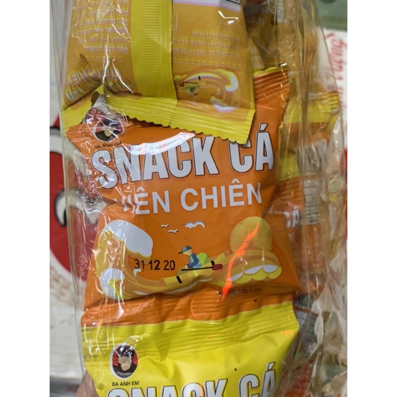 snack cá viên chiên bịch 60 gói