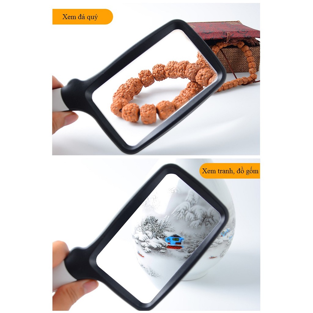 Kính lúp 2X cầm tay có đèn K10863