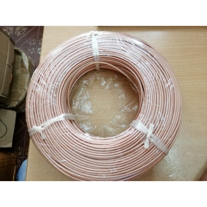 Dây tín hiệu RF cáp đồng trục RG316D 2 lớp lưới chống nhiễu đường kính 3mm