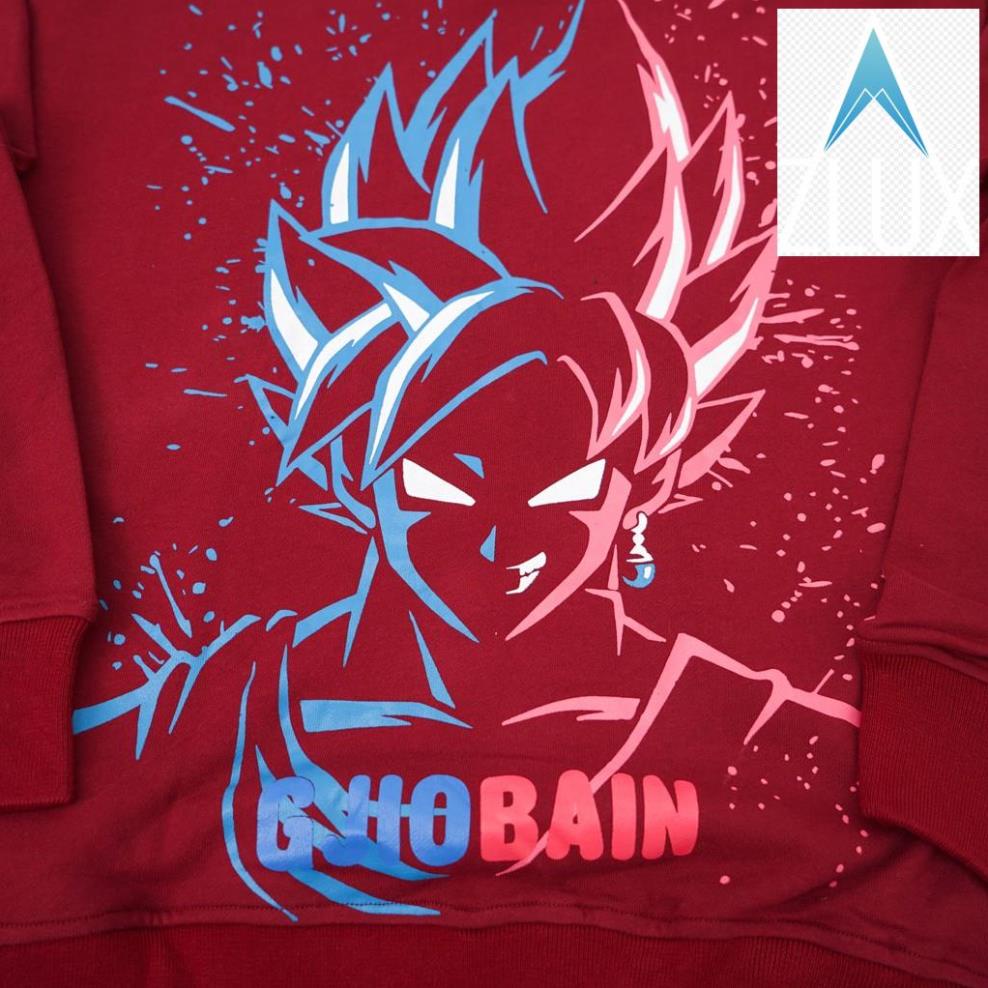 Áo khoác hoodie nỉ N7 có mũ nam nữ oversize thời trang đường phố phong cách Hàn Quốc Hot 2020 BLACK GOKU