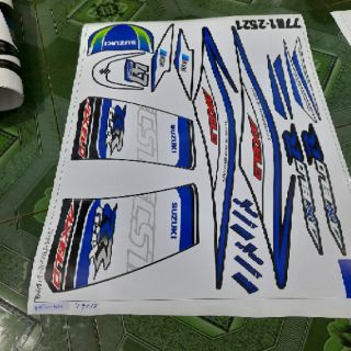 Tem rời dán xe axelo đặt in