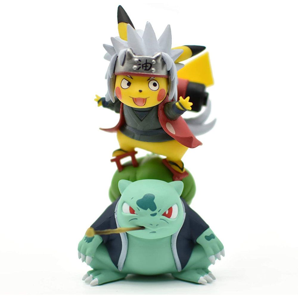 Mô Hình Nhân Vật Pikachu Hóa Trang Naruto Bằng Pvc