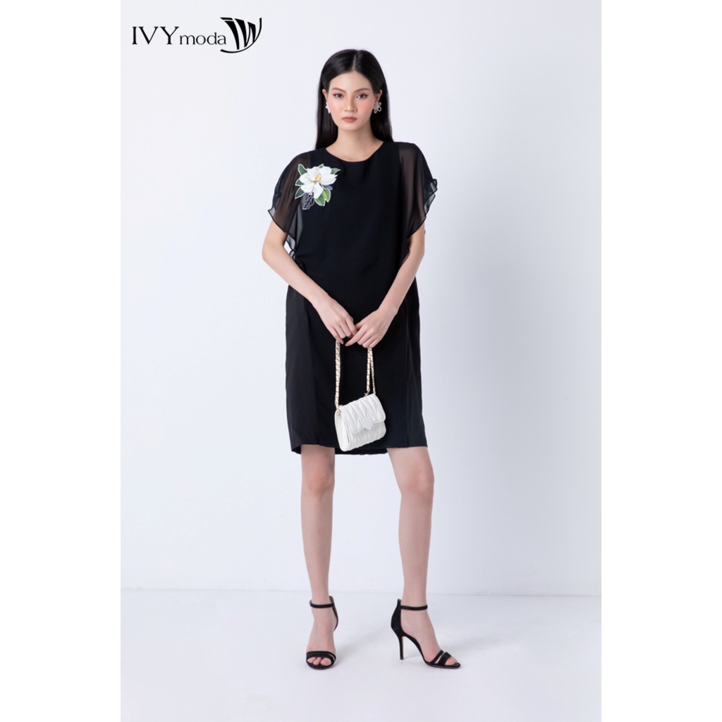 Đầm suông tay liền IVY moda MS 48M6750