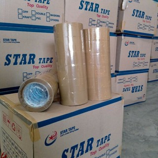 Cuộn Băng Keo Hình Ngôi Sao Màu Nâu