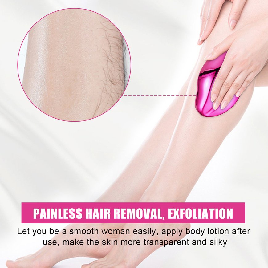 Tẩy tóc Pha lê Nanoglass Vật lý tẩy tóc Đá không đau Máy cạo lông không đau