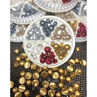 Khay hạt trai nửa mix size