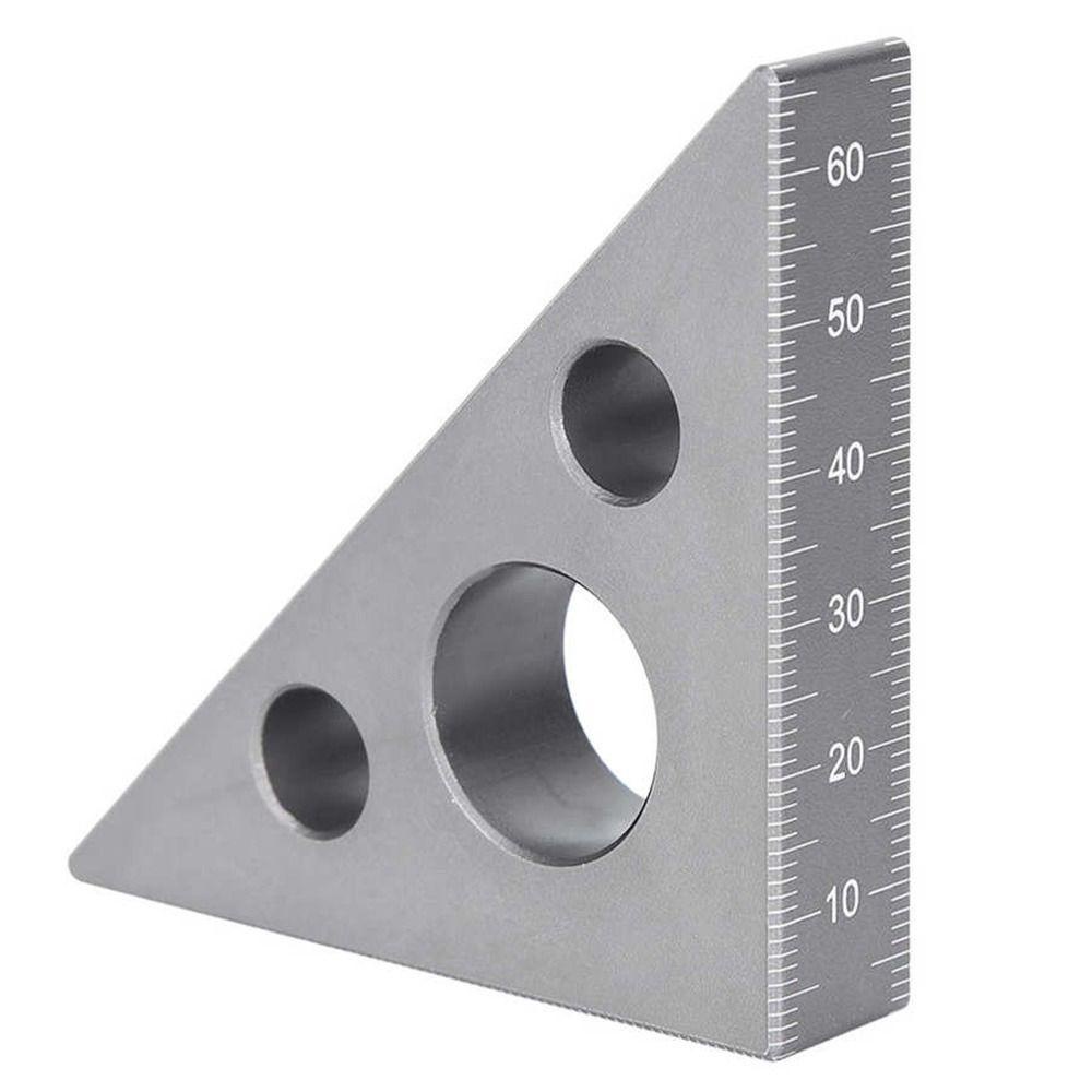 Thước Đo Gỗ Bằng Hợp Kim Nhôm 45 / 90 Độ Chính Xác Cao