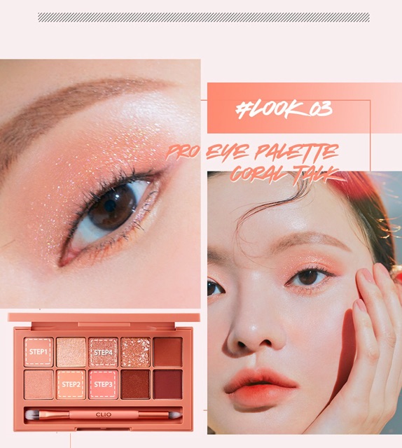 Bảng Phấn Mắt 10 Màu Clio Pro Eye Palette