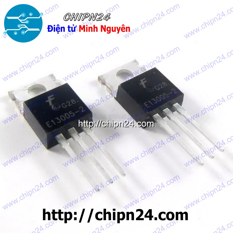 [3 CON] (KT1) Transistor MJE13005 TO-220 NPN 4A 400V (E13005 13005)