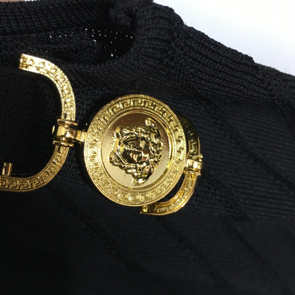 Váy body nữ thời trang cao cấp Versace thiết kế bó sát, phong cách quyến rũ