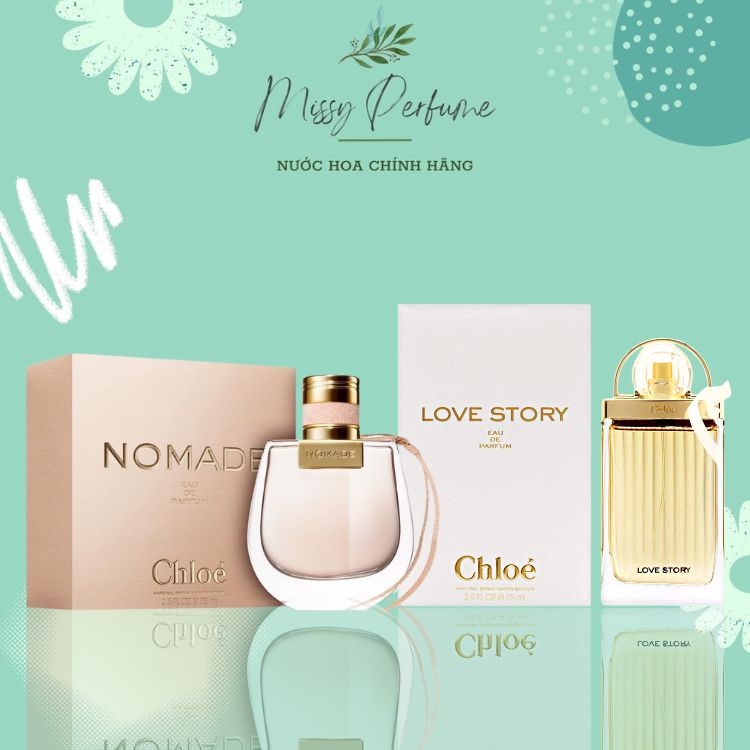 Nước hoa Chloe Eau De Parfum, Nước hoa mini nữ hương thêm nhẹ dịu sang chảnh