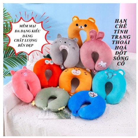 Gối Chữ U  Kê Cổ cho mẹ bầu, dân văn phòng_Gối Kê Cổ Nhiều Màu Sắc, Chống Đau Mỏi Vai Gáy Hiệu Qủa