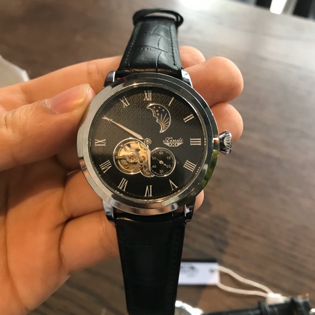 ĐỒNG HỒ CƠ NAM Automatic THƯƠNG HIỆU XINDI ( tặng kèm vòng tỳ hưu đeo tay )