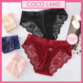 set 10 Quần lót ren nữ sexy, chip nữ ren hoa quyến rũ - nữ thanh lịch