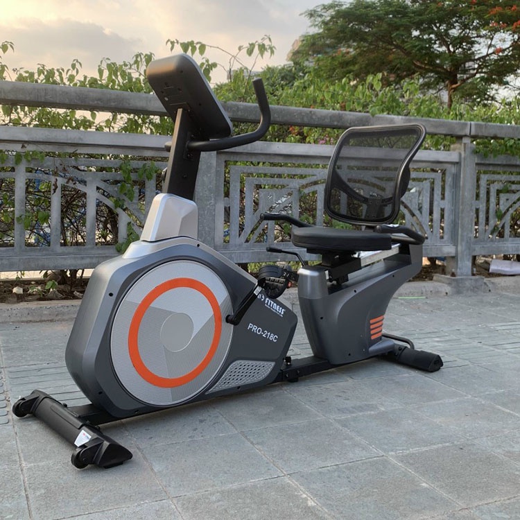 Xe đạp tập thể dục Profitness Pro-218C ⚡ Xe đạp phục hồi chức năng có tựa lưng - máy tập xương khớp - xe đạp người già