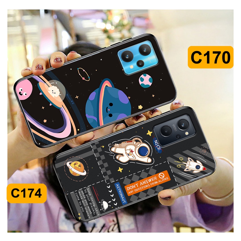 Ốp Realme 9i in hình astronaut, phi hành gia vũ trụ hottrend, độc đáo, cá tính.