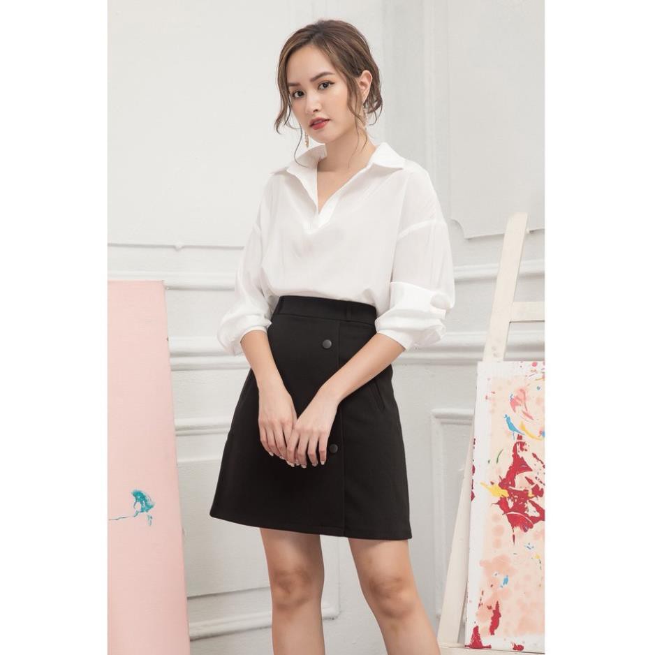 [CHÂN VÁY] Chân Váy Công Sở, Chân Váy Chữ A Phối Nút Cực Đẹp [KÈM ẢNH THẬT] | BigBuy360 - bigbuy360.vn