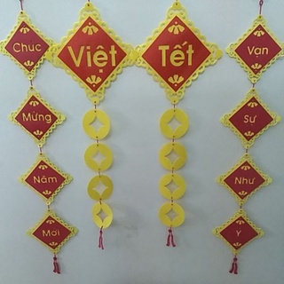 Bộ Liễn treo câu đối ngày Tết