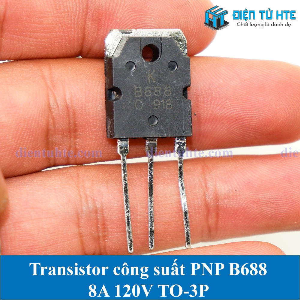 Transistor công suất âm thanh D718 - B688 8A 120V TO-3P