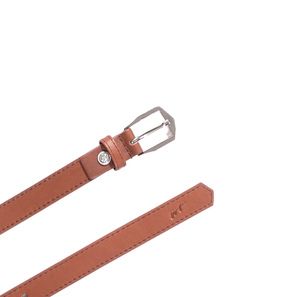 Thắt Lưng Nữ Da Bò Cao Cấp Khóa Bạc Màu Đỏ, Vàng, Nâu, Xanh, Trắng WT Leather 193111103, 193112506, 193113901