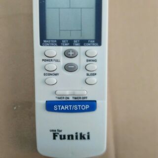 Điều khiển điều hoà Funiki 1 chiều 2 chiều