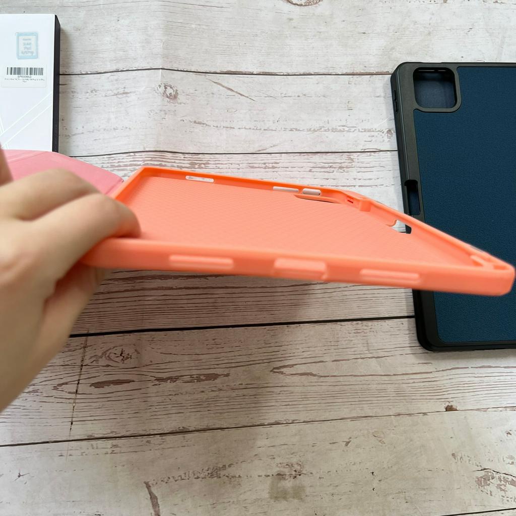 Bao da DUX DUCIS Xiaomi MiPad 6 / 6 Pro  - Mặt lưng TPU mềm, Có ngăn đựng bút - Đen