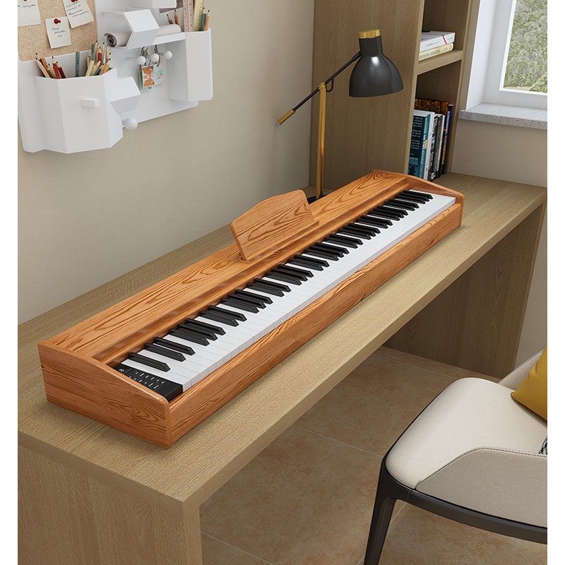 Đàn Piano Gỗ Đàn Organ Điện Tử Electronic Keyboard Đàn 88 Phím - Đàn Điện Cho Người Lớn Trẻ Em Vt122