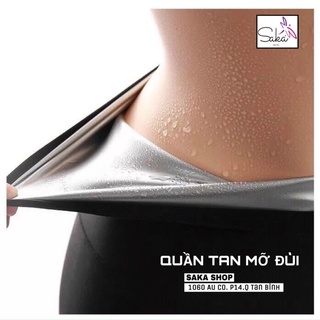 Quần tan mỡ đùi Nano , quần đốt mỡ