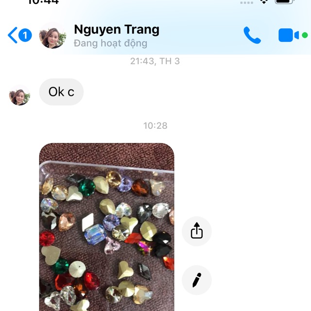 Đá gắn móng