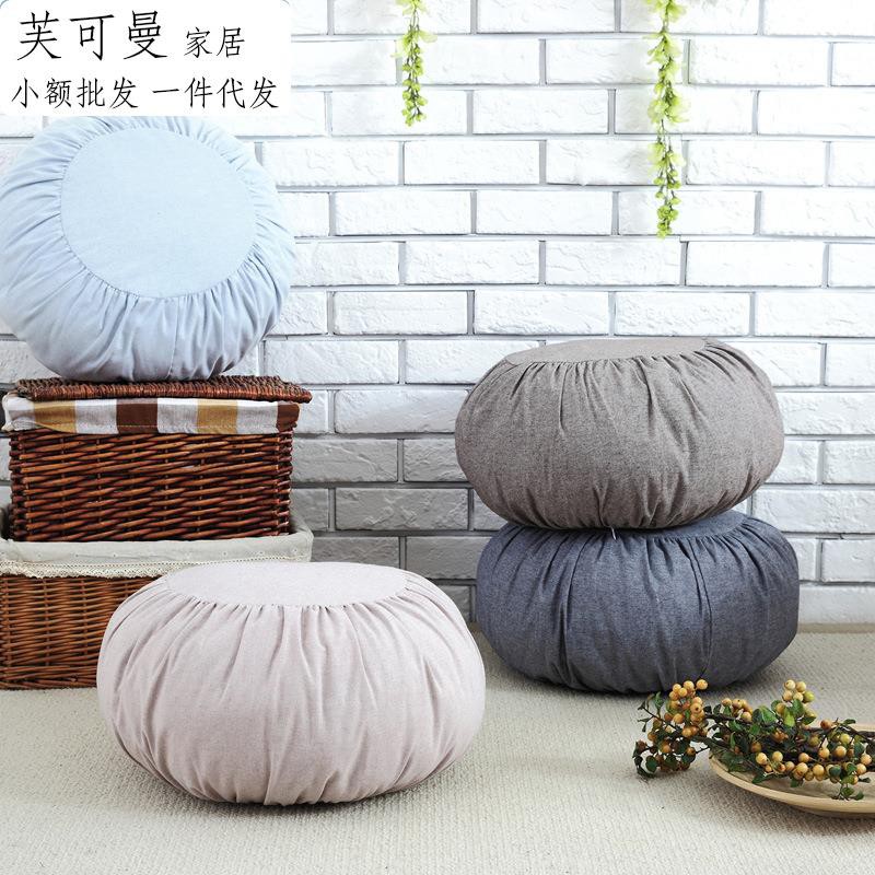 Đệm Tựa Lưng Bằng Vải Cotton Lanh Phong Cách Nhật Bản