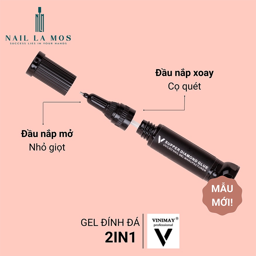 Gel đính đá Vinimay chính hãng - loại nhỏ từng giọt