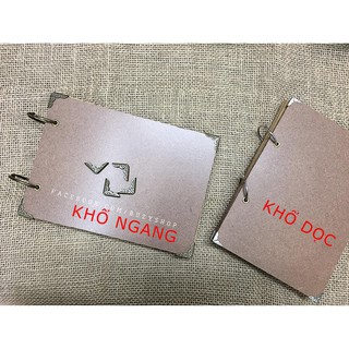 SCRAPBOOK HANDMADE khổ A5(15cm x 21cm)